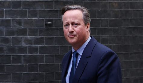 As Former British PM David Cameron Returns to